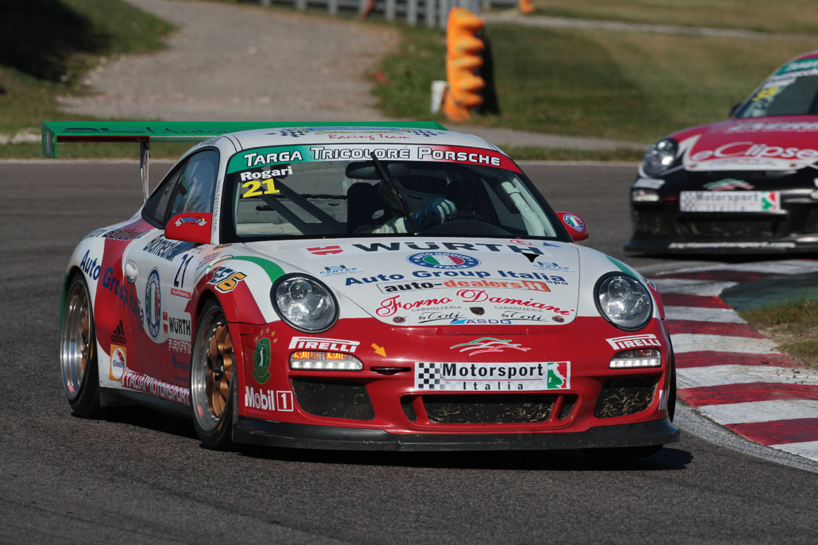 Ad Adria Angelo Rogari conquista gara e titolo nella GT3 Cup