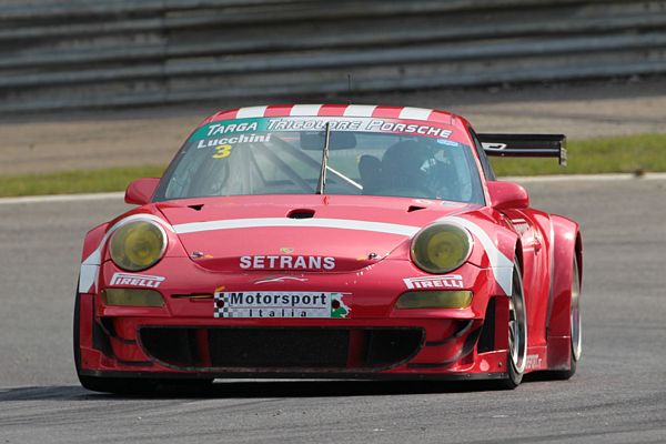 Pole di Luigi Lucchini nella GT Open Cup