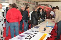 Arrivo in massa nel paddock di Imola