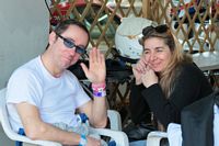 Il romano Tedeschini finalmente rilassato...