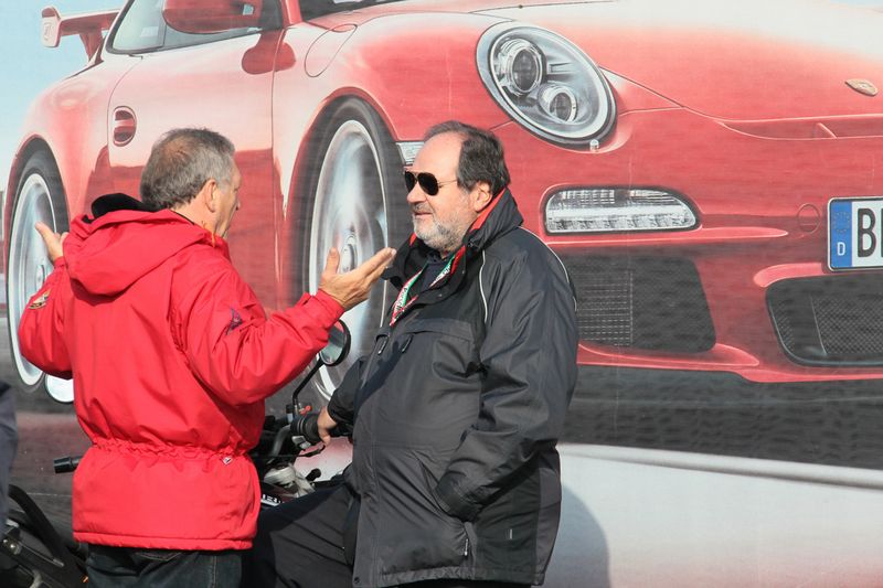 Il Presidente Mattei si gode la giornata