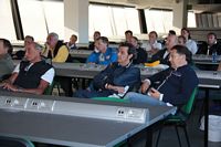 E' l'ora del briefing per i piloti della Formula Club