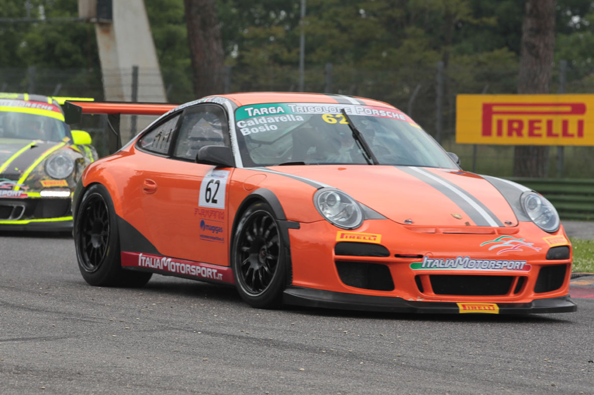 Performanti le GT3 Cup-A sul bagnato