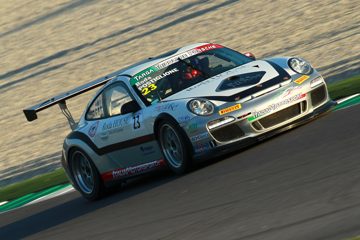 GT Open Cup, la pole  di Postiglione-Roda