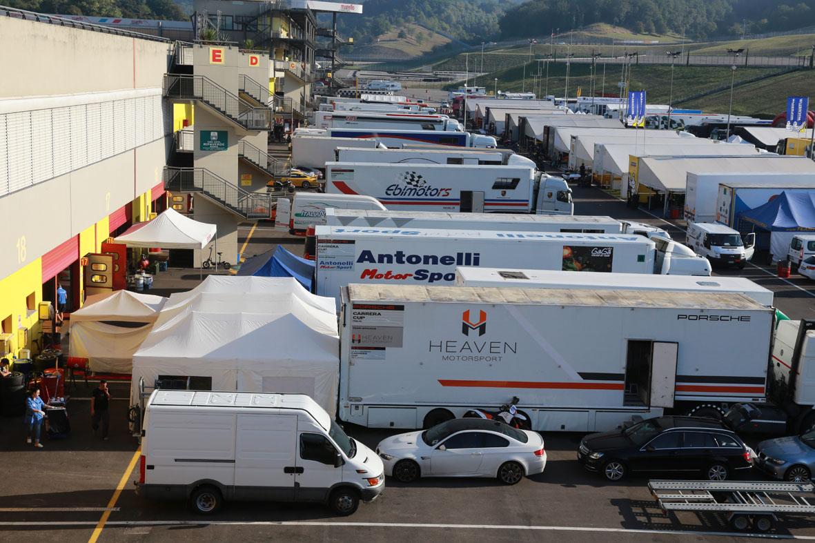 Lo straordinario paddock del Mugello