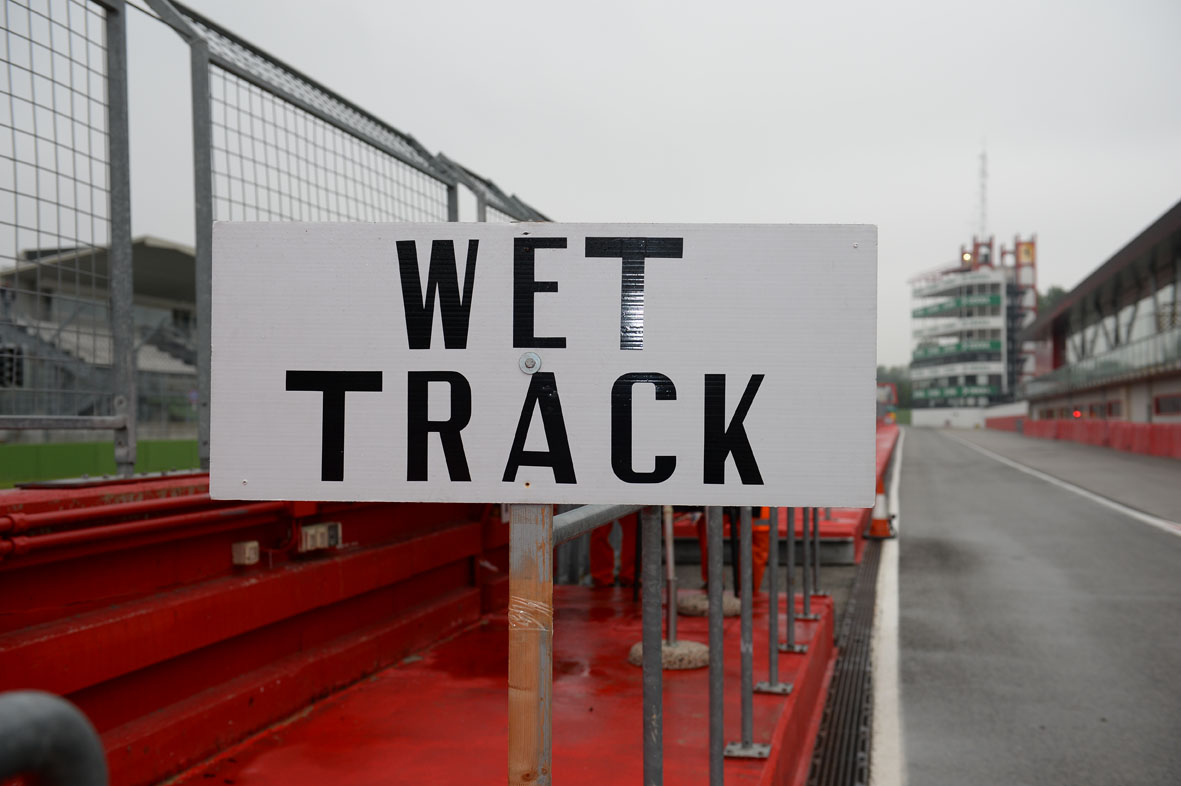 Sarà davvero gara bagnata?