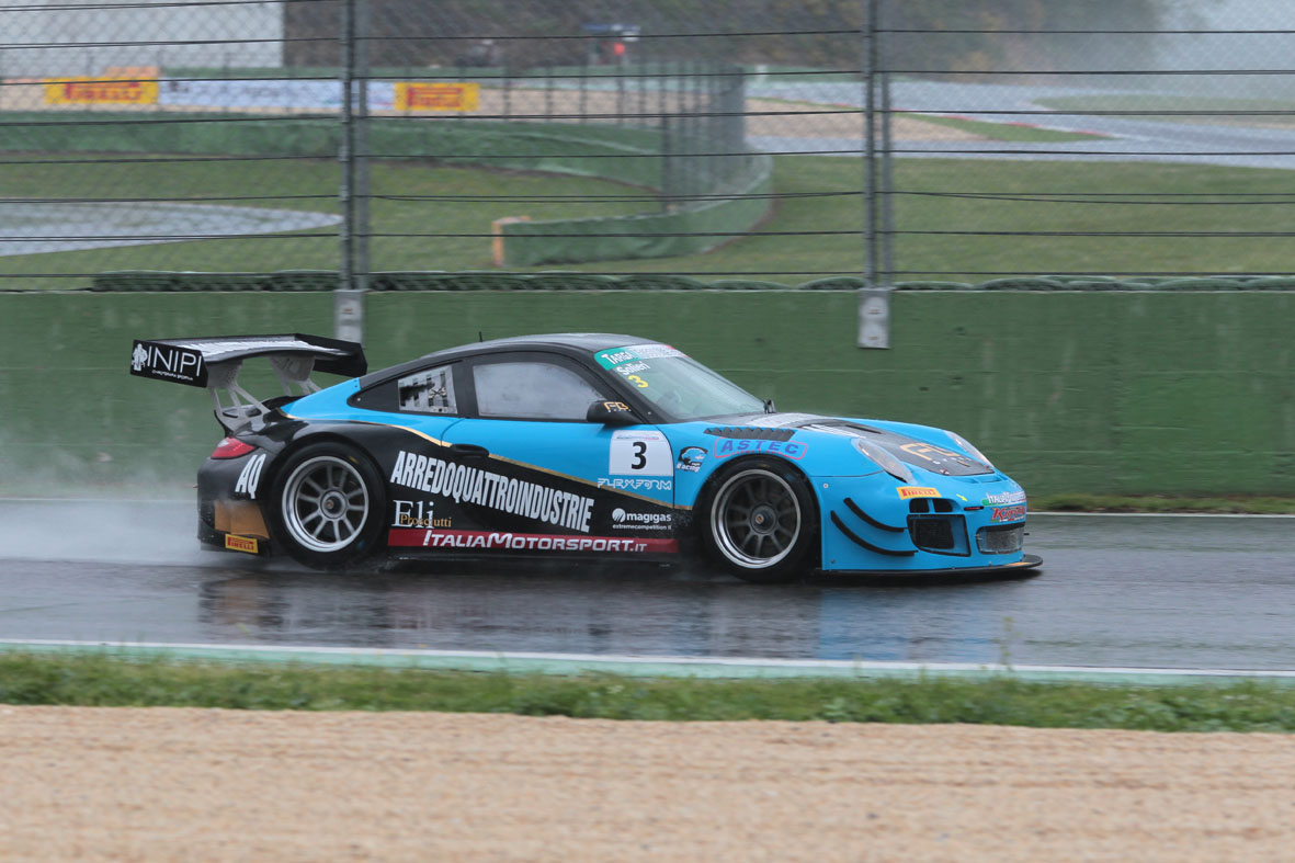 GT Open, Solieri è il mago della pioggia