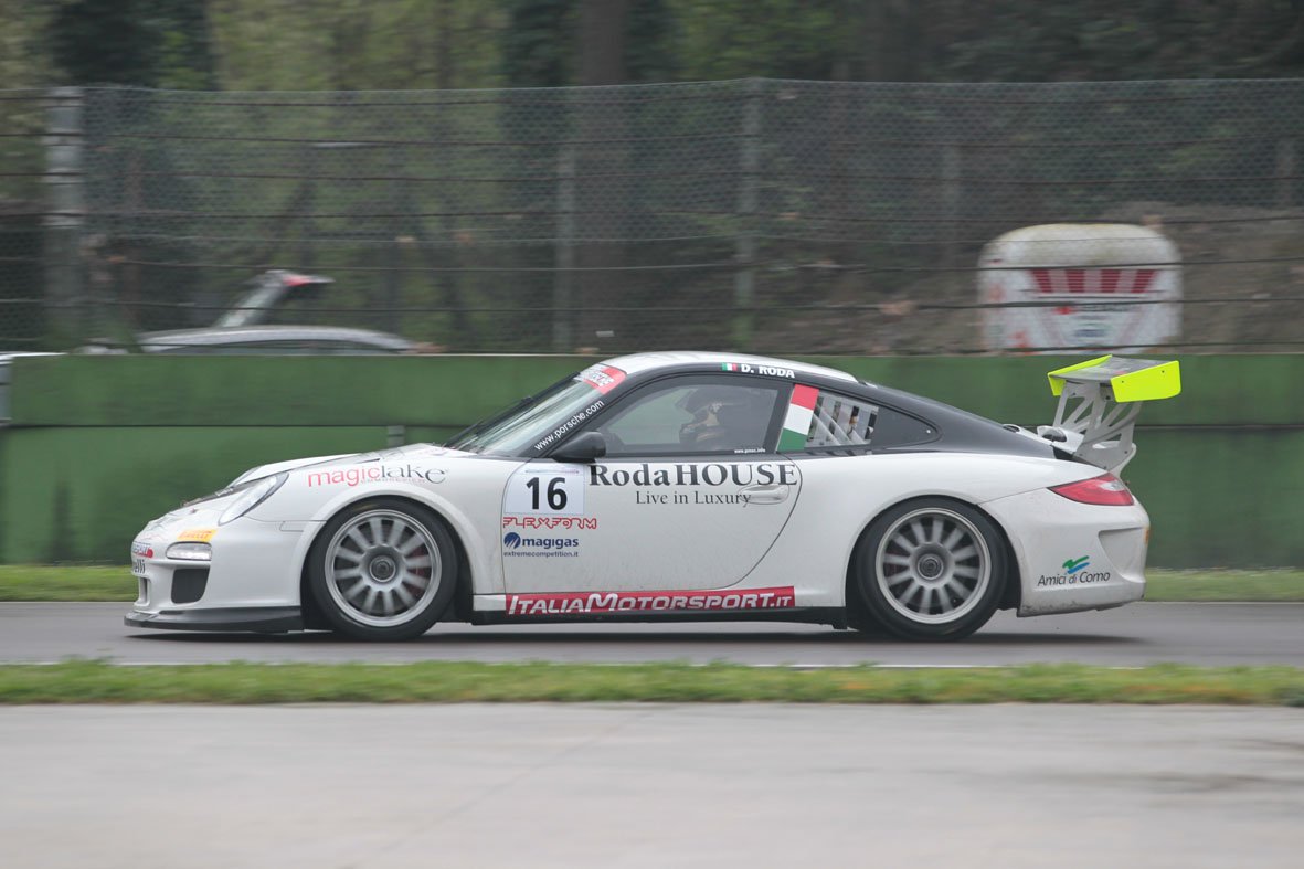 Nel primo turno di libere, Roda davanti a tutti